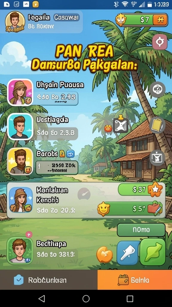 Memperlihatkan aksi seru dalam level terbaru 234E.