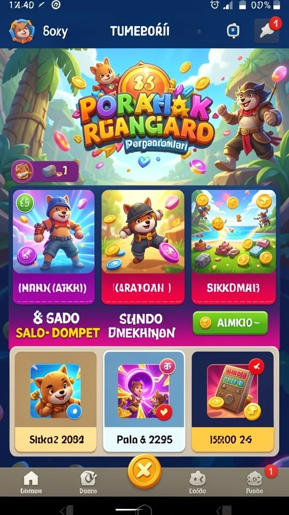 Fitur leaderboard untuk bersaing dengan teman.