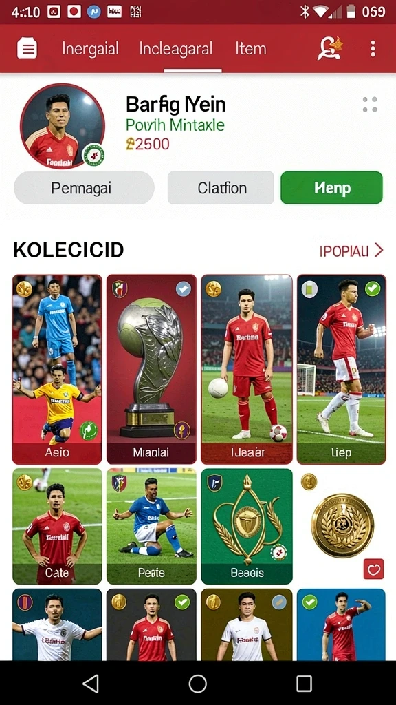 Tantangan seru yang harus diselesaikan untuk naik level.