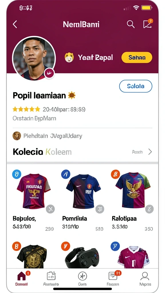 Tampilan mesin slot yang menarik dan cerah.