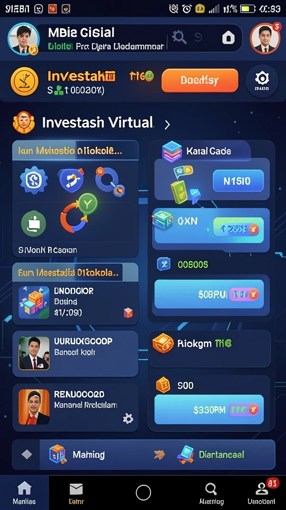 Sistem pertarungan yang dinamis dan seru.