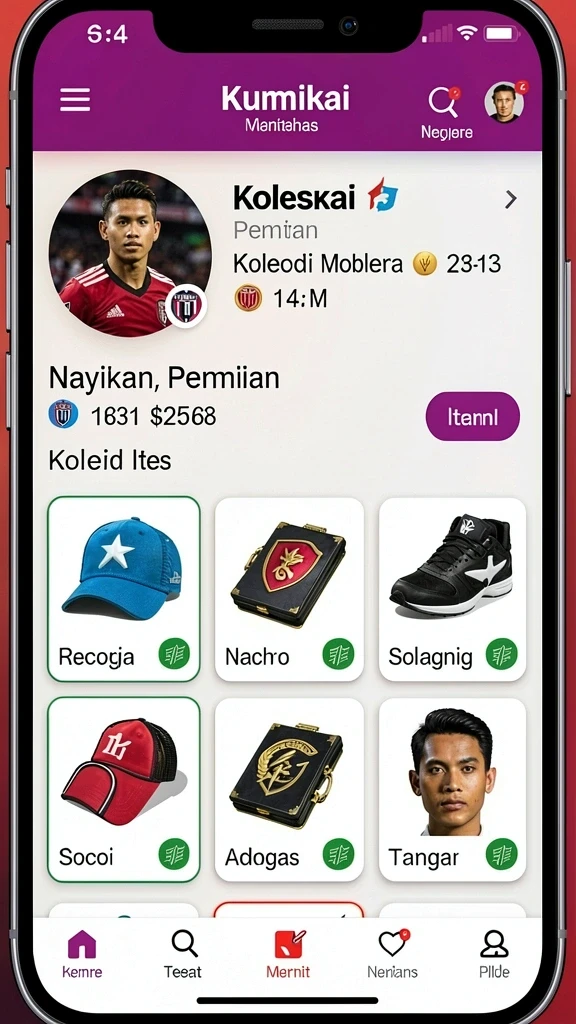 Karakter unik yang menambah keseruan permainan.