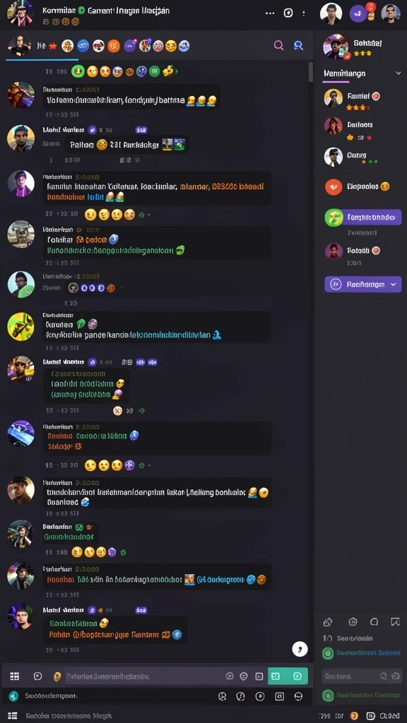 Screenshot menampilkan pemain sedang berkompetisi dalam tournament.