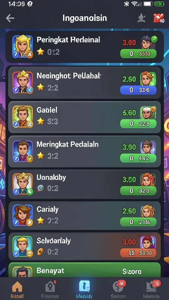 Screenshot menunjukkan layar awal HOKIWIN yang menarik.