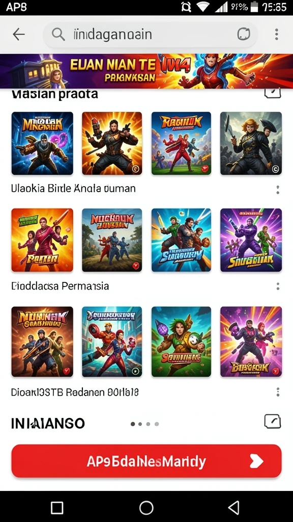 Tampilan karakter yang dapat disesuaikan.
