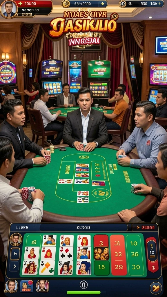 Screenshot menunjukkan fitur komunitas dengan pemain yang aktif.