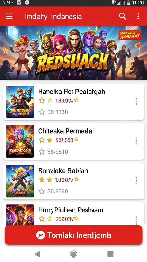 Misi harian yang menantang dan seru.