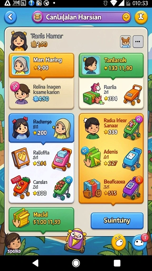 Beragam permainan togel 2D hingga 4D tersedia.
