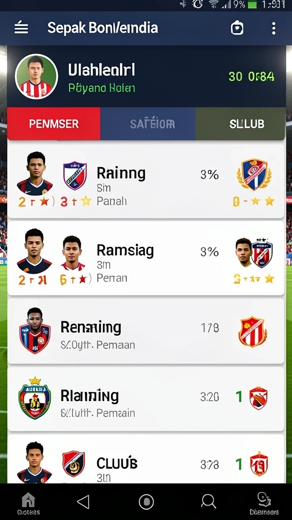 Screenshot saat permainan slot tengah berlangsung.