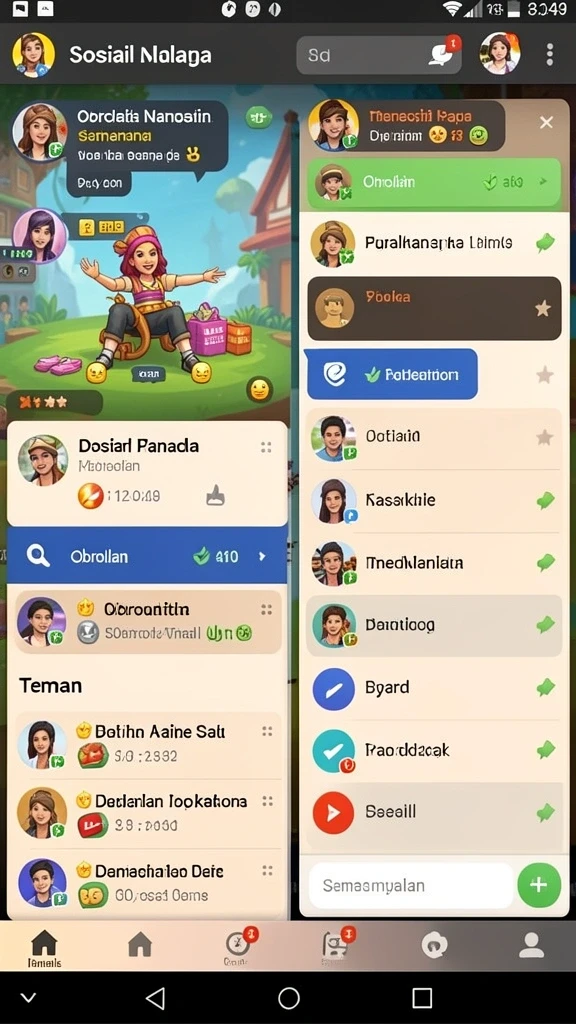 Berbagai alat pancing untuk meningkatkan peluang menang.