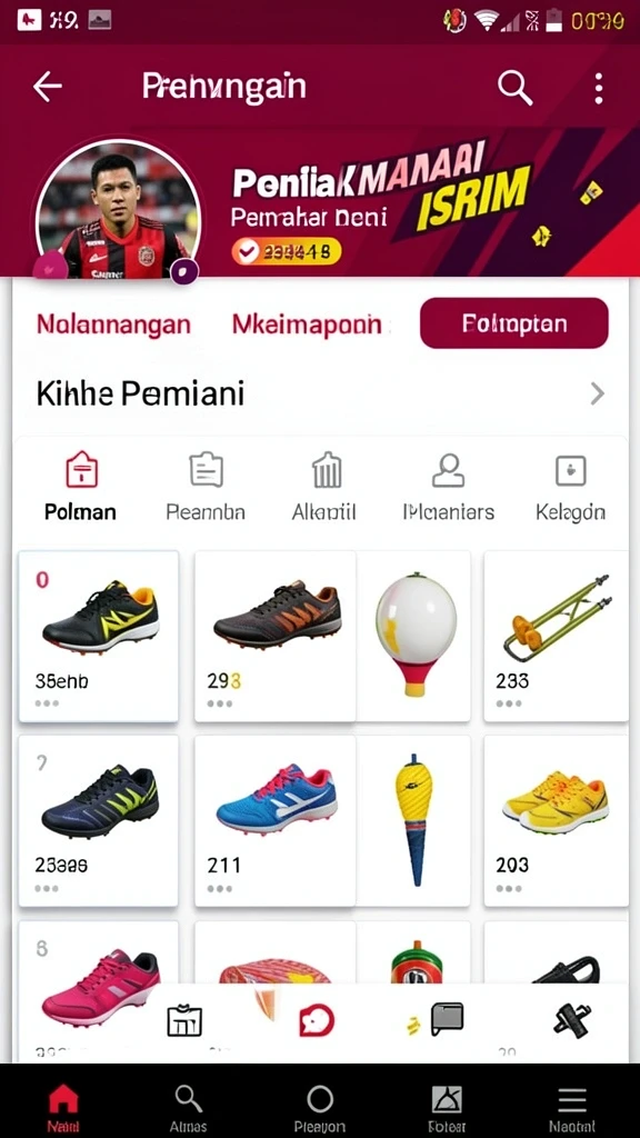 Grafis luar biasa dari salah satu peta petualangan.