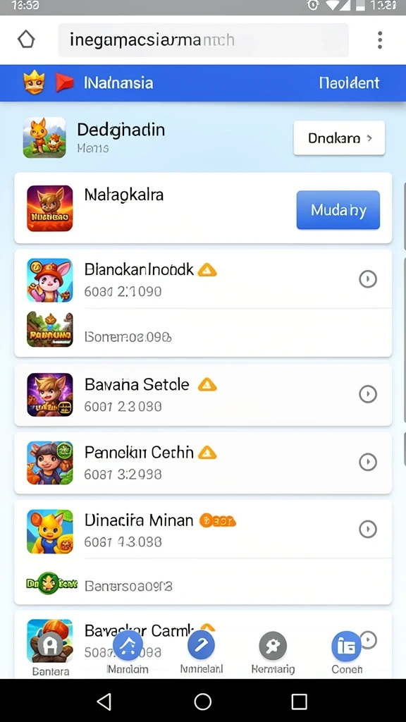 Beragam mode permainan yang mengasyikkan.
