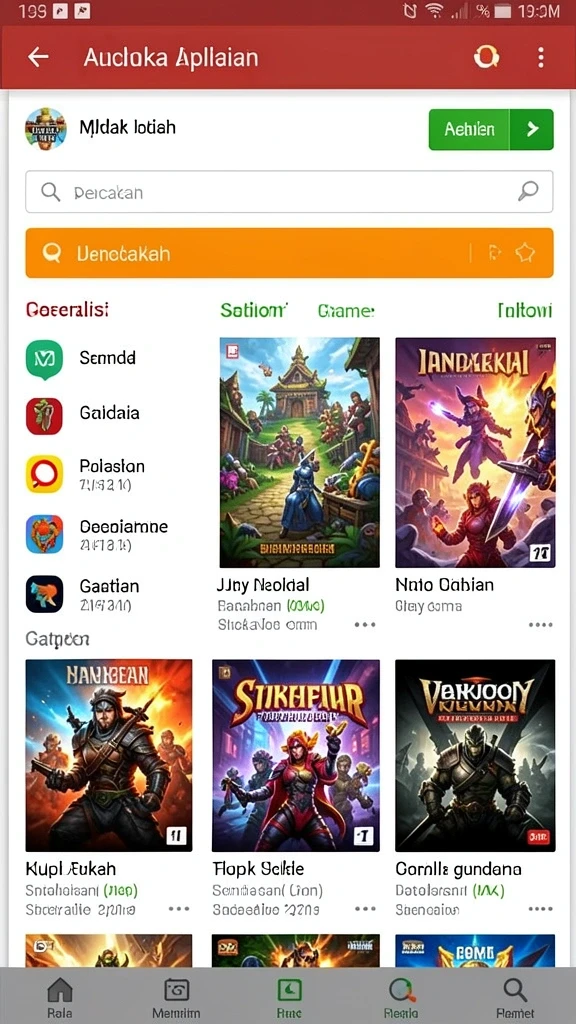 Grafik yang memukau dan audio yang mendukung.