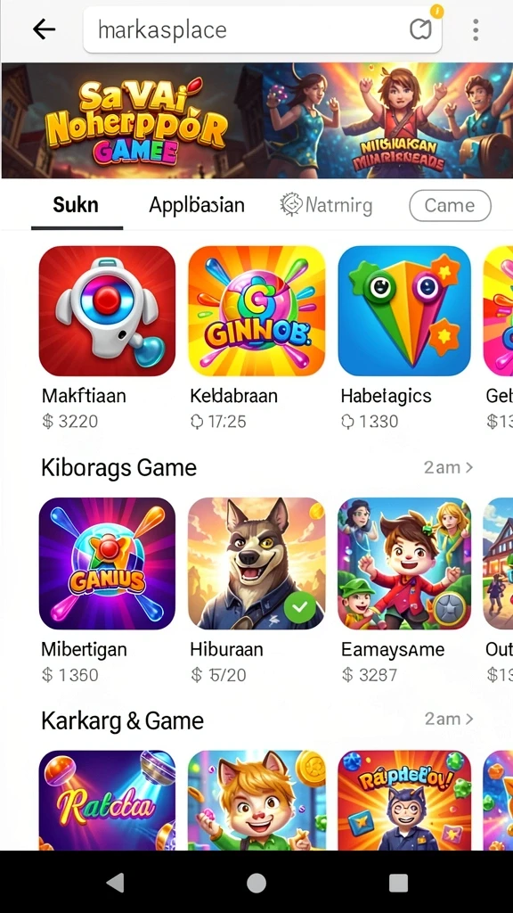 Tampilan antarmuka yang ramah pengguna.