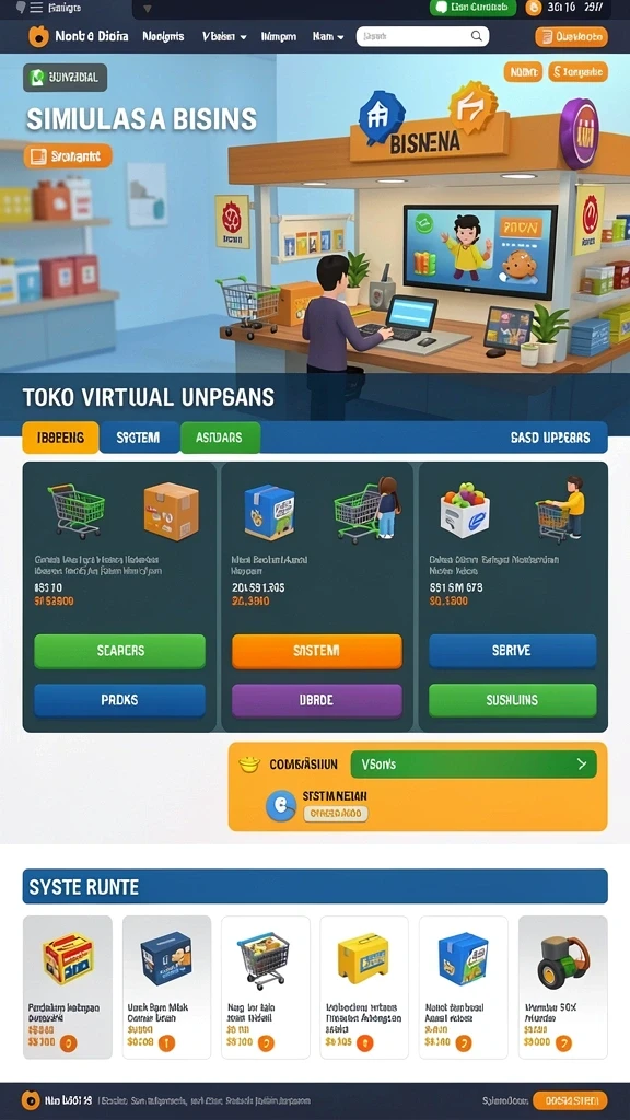 Tampilan karakter utama dalam game PP7.