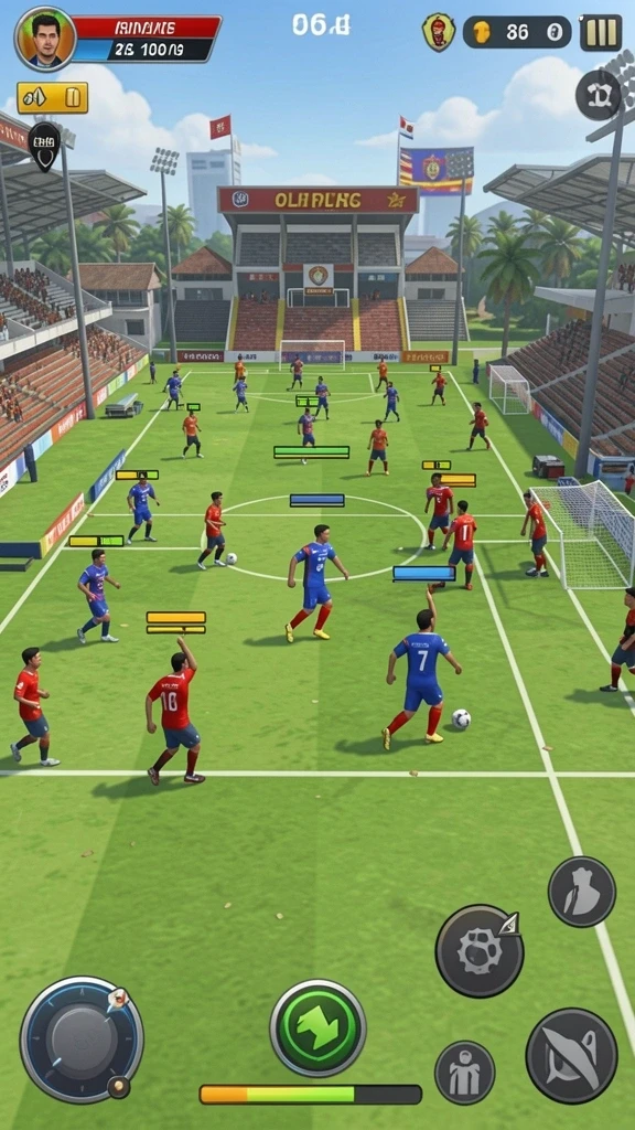 Screenshot menampilkan aksi seru dalam misi multiplayer.