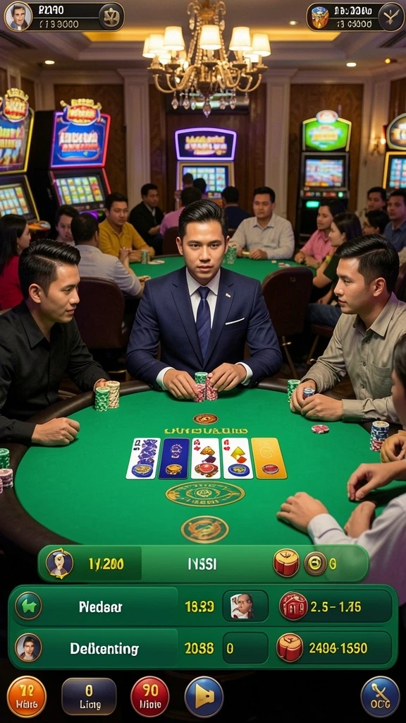 Tangkapan layar permainan yang menunjukkan karakter utama.