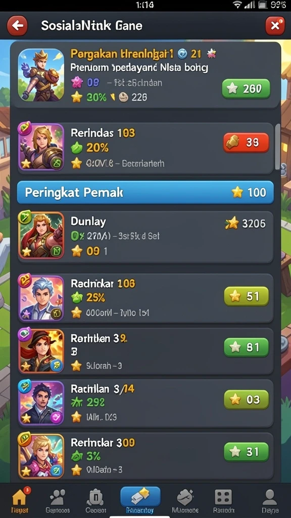 Tangkapan layar menunjukkan karakter utama dalam aksi berani.