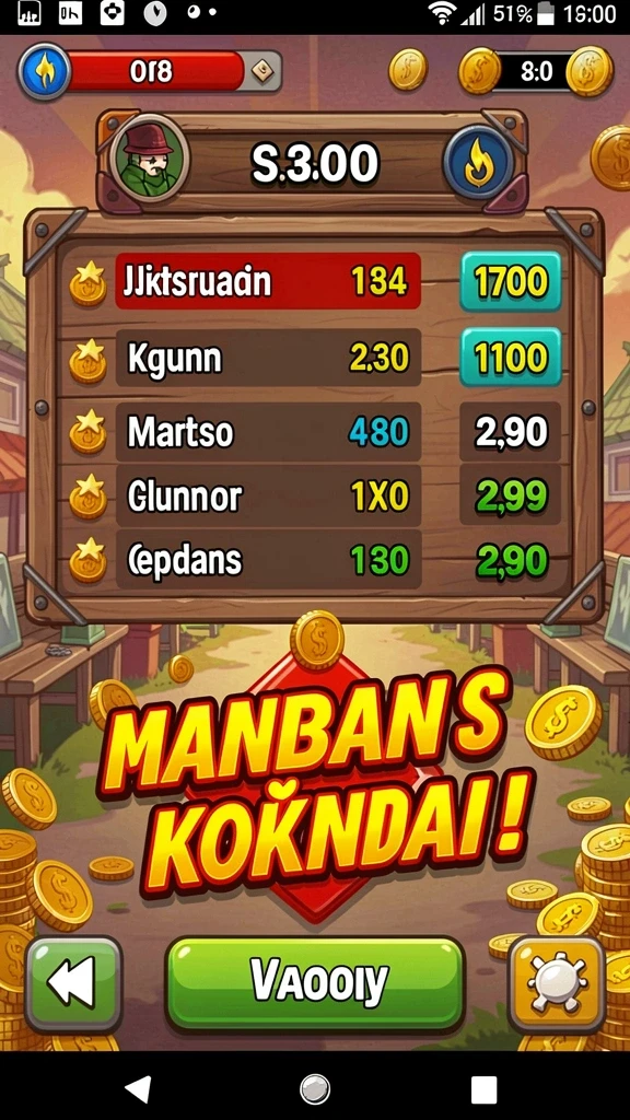 Tampilan antarmuka yang user-friendly dan menarik.