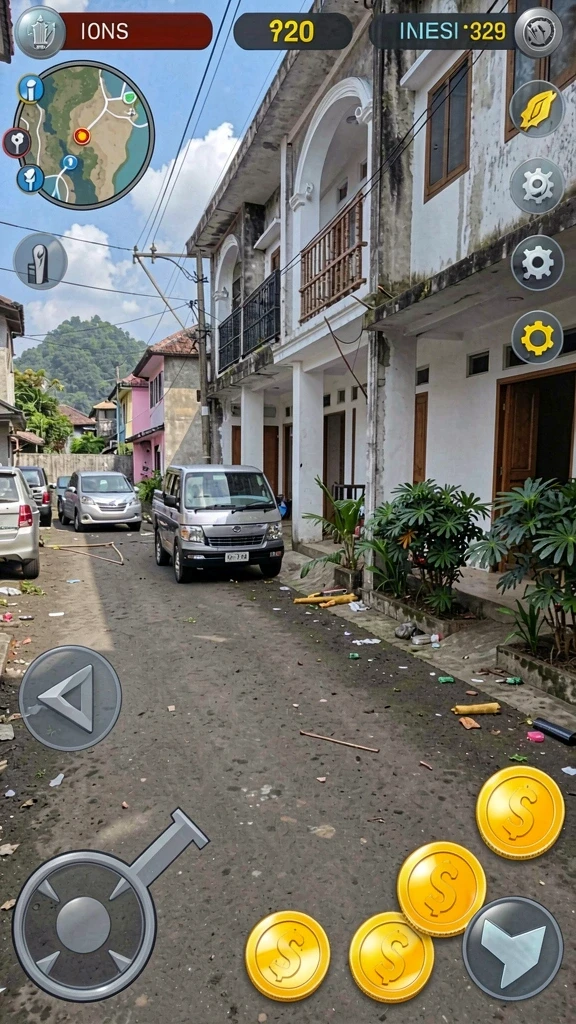 Tampilan antarmuka yang intuitif dan menarik.