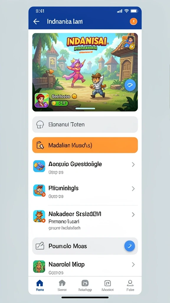 Fitur misi harian yang menantang bagi pemain.
