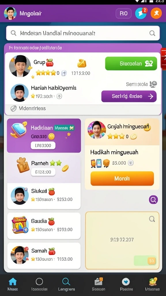 Screenshot aksi pertempuran yang mendebarkan.