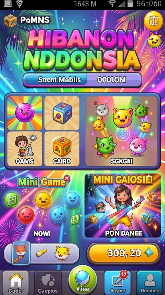 Tangkapan layar menunjukkan mode multiplayer dengan teman-teman.